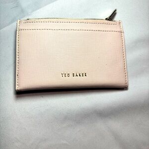 Ted Baker Alexxa Zip Card Holder in Rose.